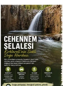 Cehennem Şelaleleri ve Kanyonu Vize Kızılağaç