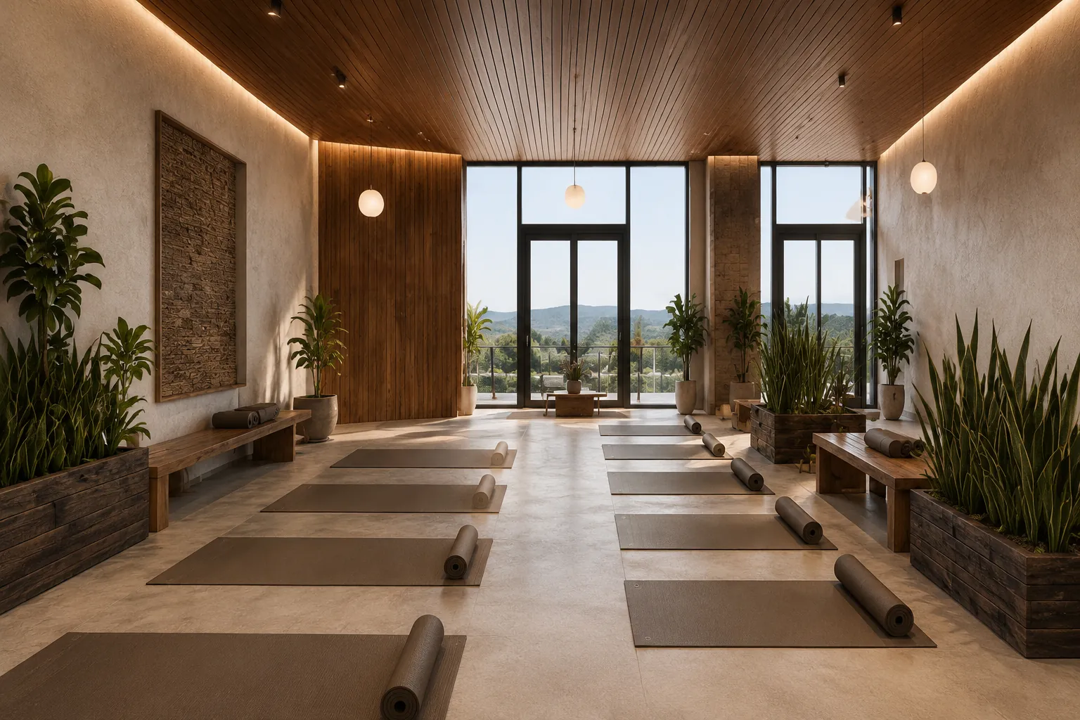 Yoga ve Esneme Alanı
